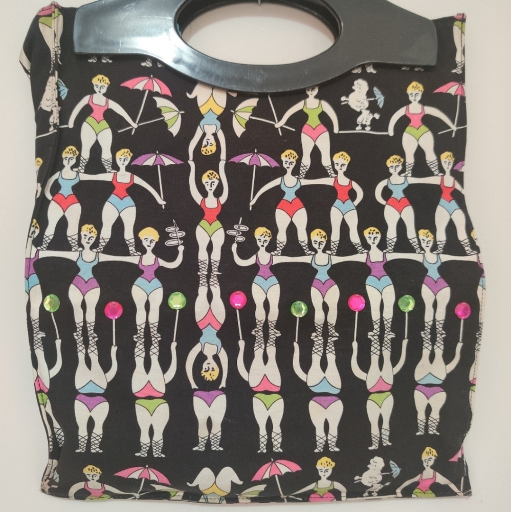 🇨🇦 Lulu Guinness London tote clutch - Picture 3 of 10
